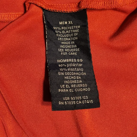 Men's Nautica Polo Shirt with Navy Stripe - Picture 4 of 5